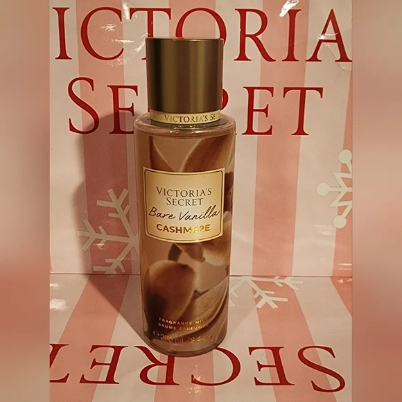 Victoria's Secret Bare Vanilla Cashmere Body Mist, 8oz,